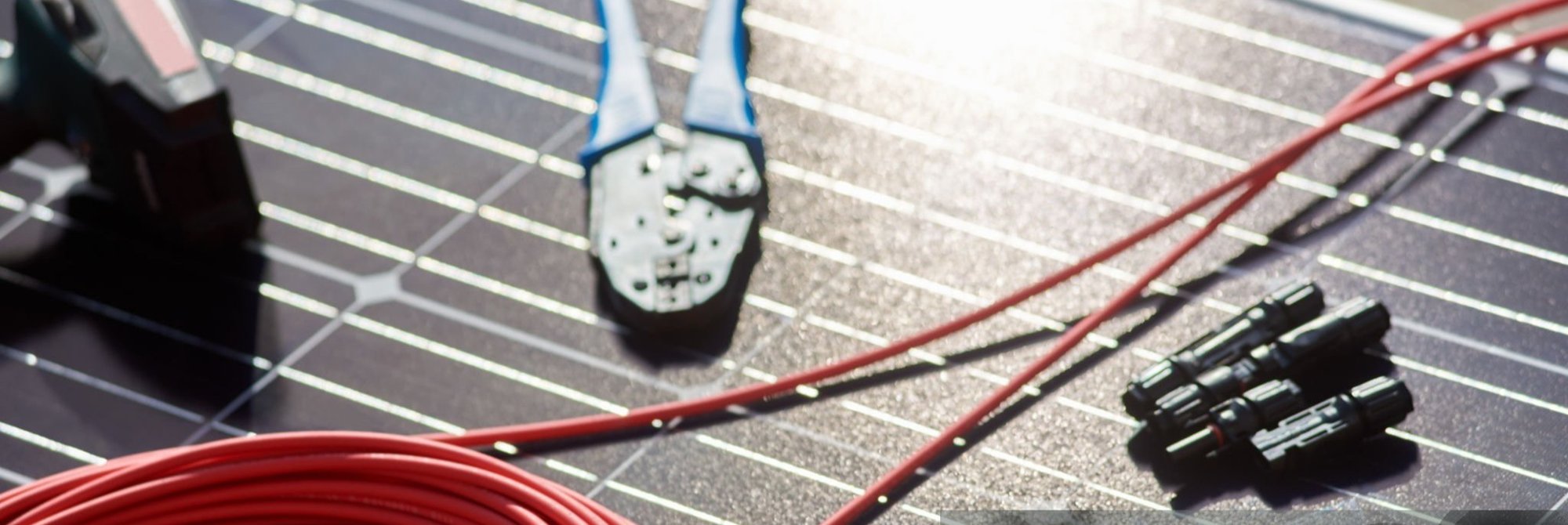 solar wires And other accessories.